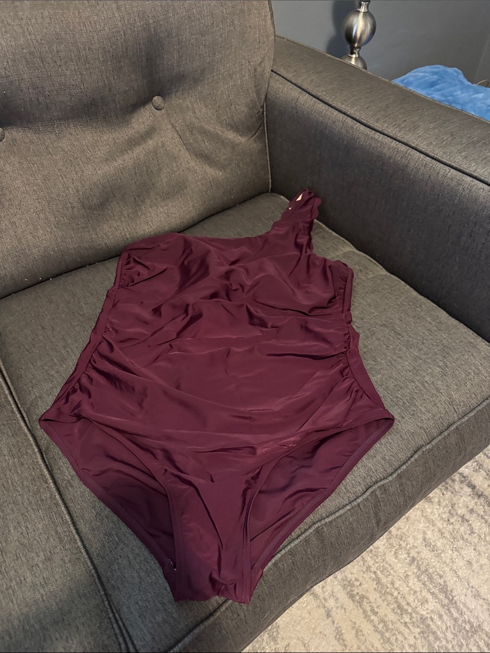 Kona Sol Women's One-Piece Swimsuit in Plum